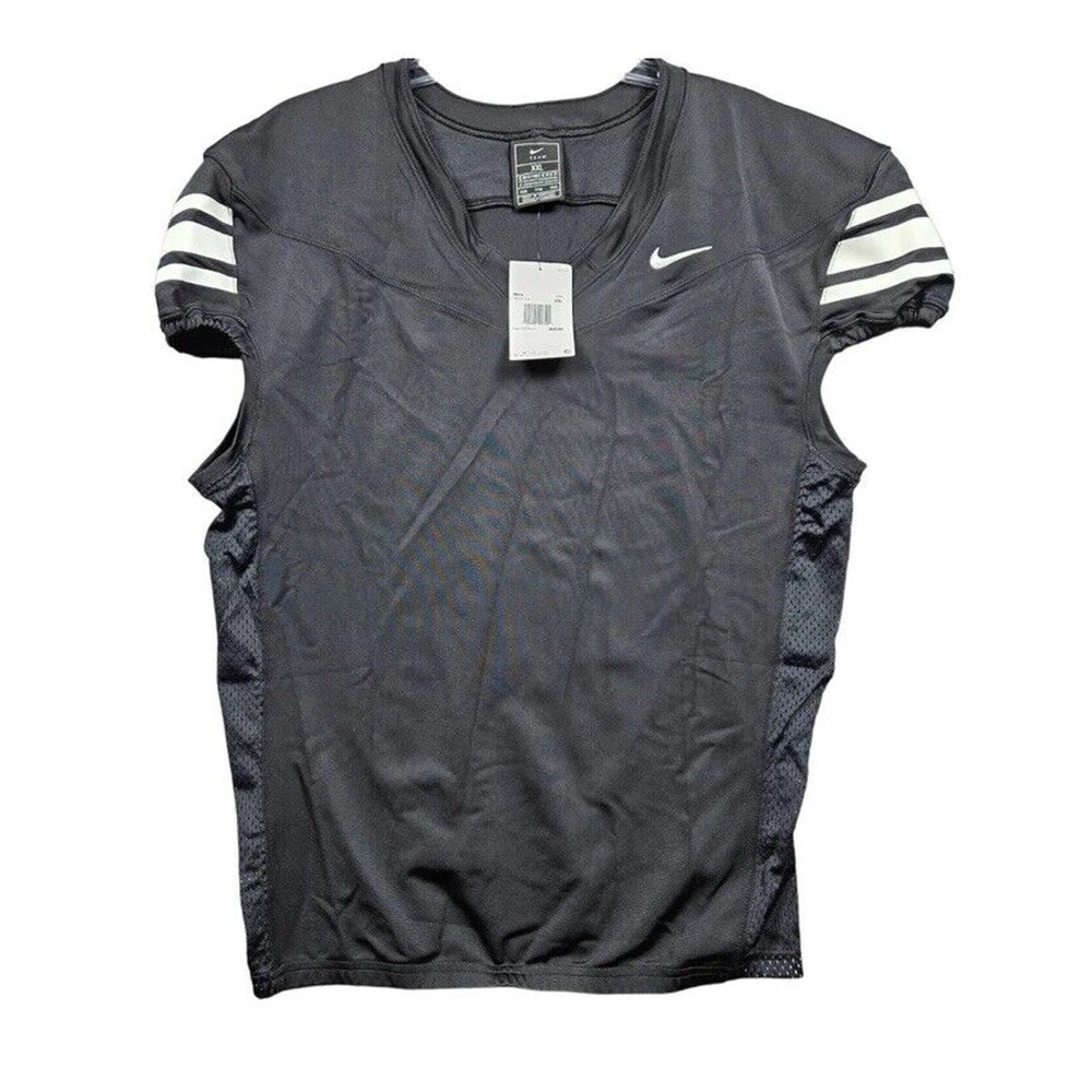 Nike Football Performance Jersey Mesh Vented CI3767 061 Grey Men’s Sz Lg
